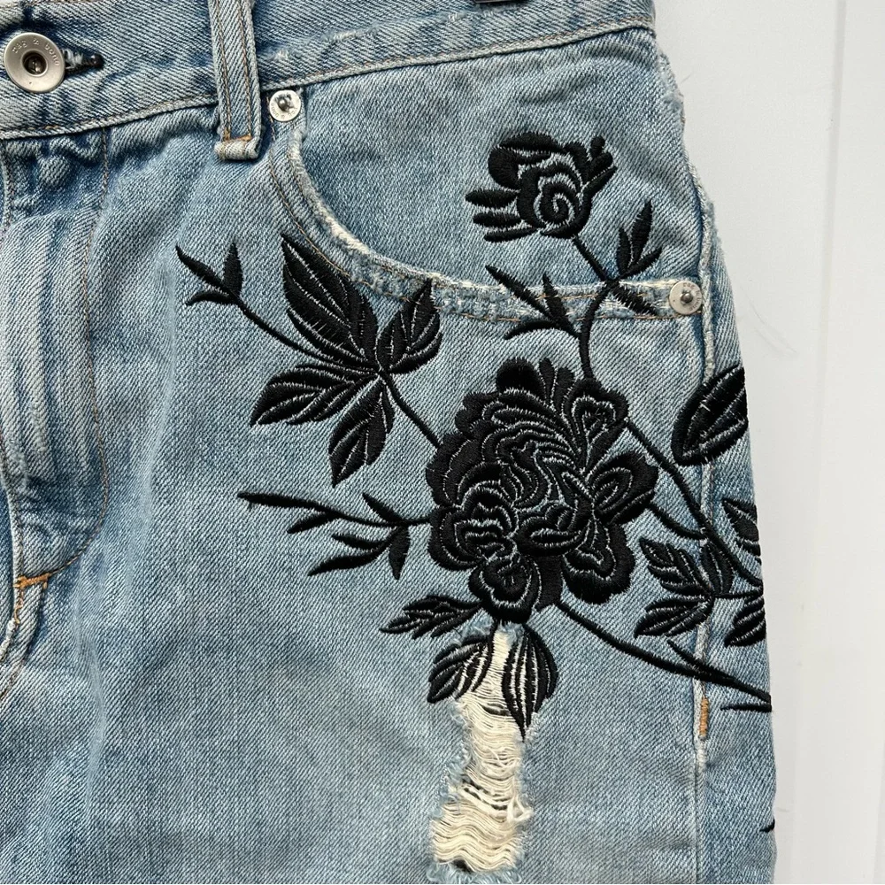 Rag & Bone embroidered mini skirt - Picture 3 of 10